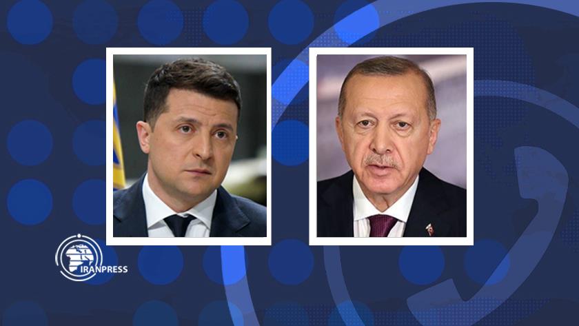 Iranpress: Turkish, Ukrainian presidents discuss Ukraine crisis over phone