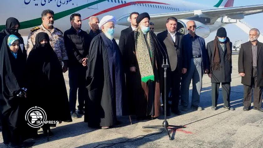 Iranpress: President Raisi inaugurates Yazd water transfer project 