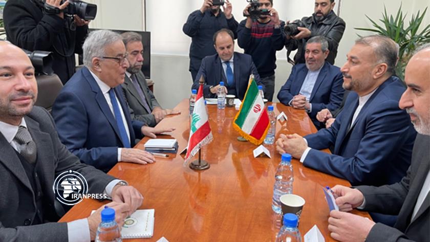 Iranpress: Iran, Lebanon FMs meet, confer on expansion of ties