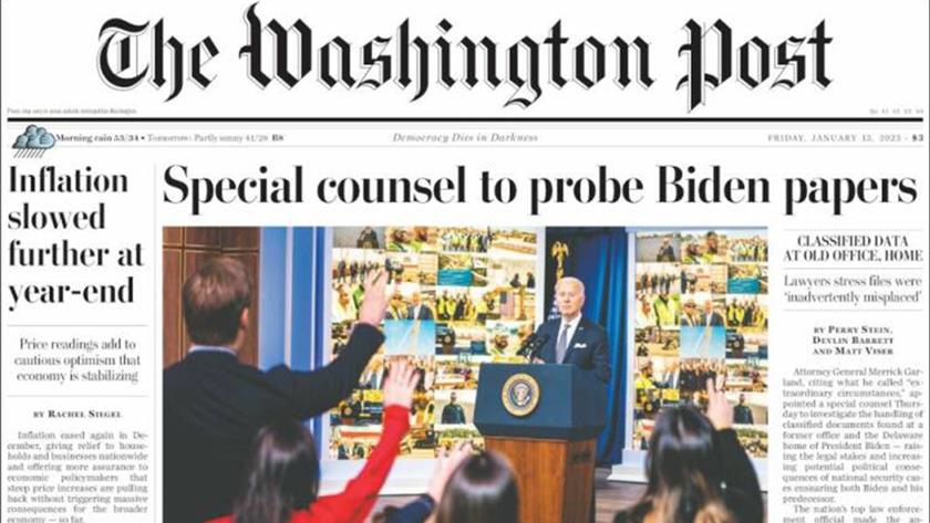 Iranpress: World Newspapers: Special councel to probe Biden papers