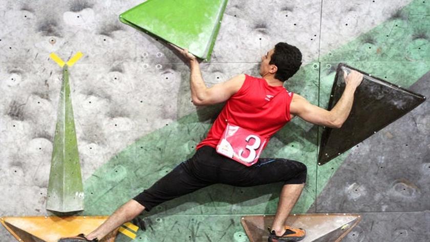 Iranpress: Iranian ice climbers stand 1st at Swiss World Championships