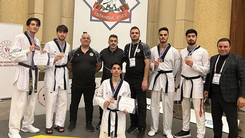 Iranpress: Iranian men bag 4 medals in Turkish President Cup