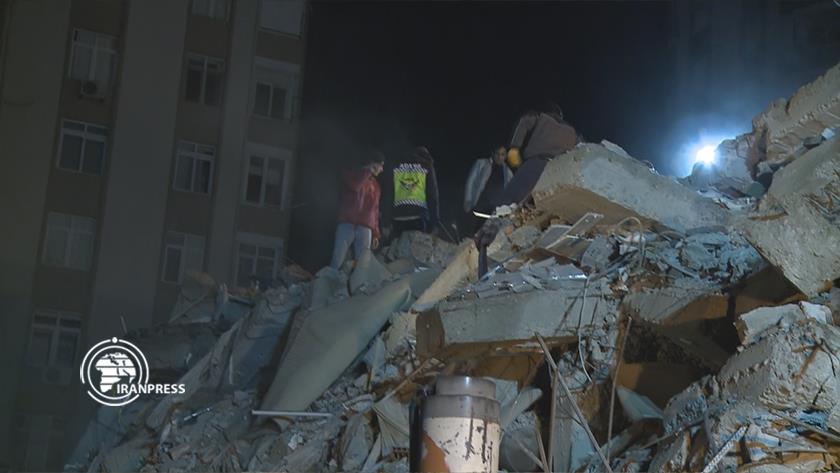 Iranpress: Latest footage from earthquake-hit area of Adana, Türkiye