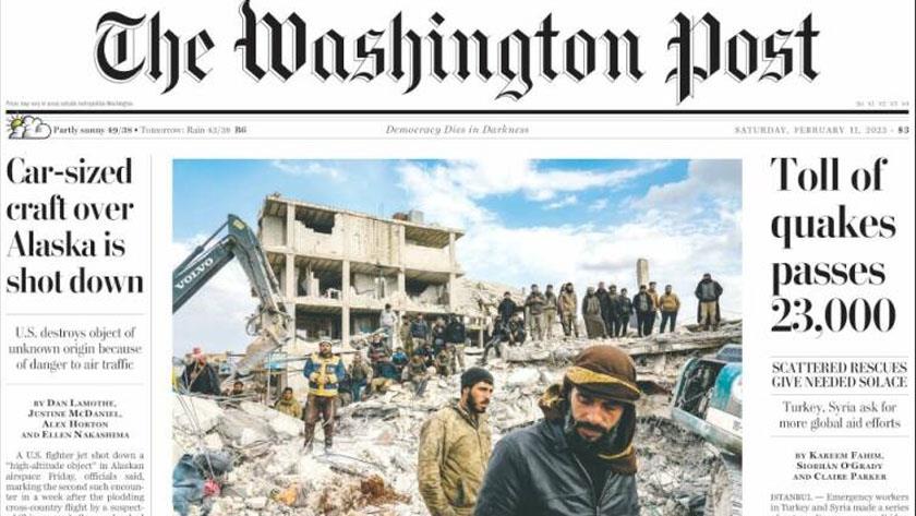 Iranpress: World newspapers: Toll of quakes passes 23000
