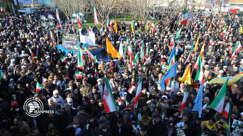 Iranpress: Islamic revolution celebration across Iran in photo