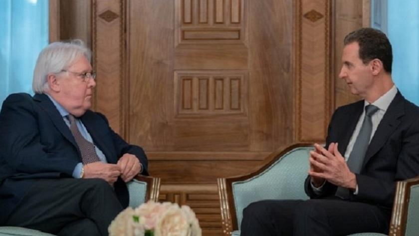 Iranpress: Al-Assad urges UN for bringing  aid to all regions in Syria