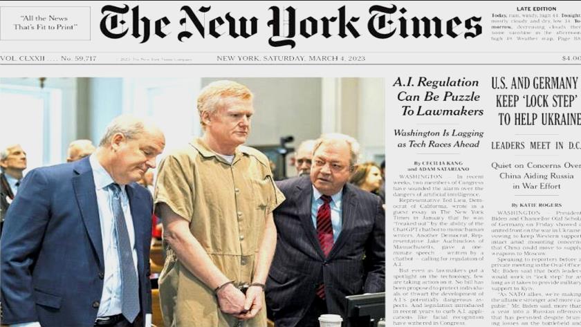 Iranpress: World Newspapers: A.I. regulation can be puzzle to US lawmakers