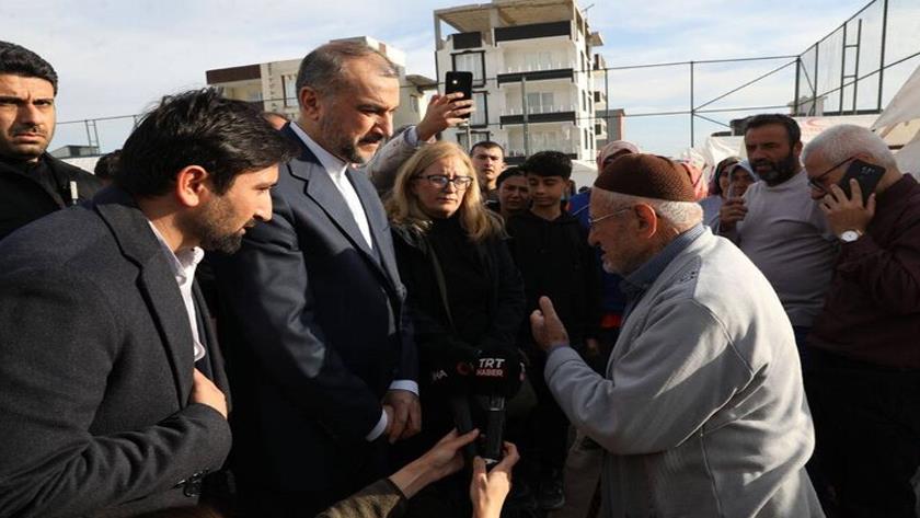 Iranpress: FM appreciates Iranian rescue teams in quake-hit Turkiye 