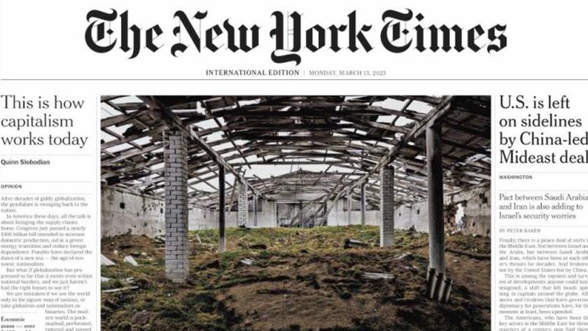 Iranpress: World Newspapers: US is left on sidelines by China-led Mideast deal