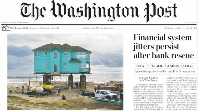 Iranpress: World Newspapers: Biden urges calm, Investors pull back