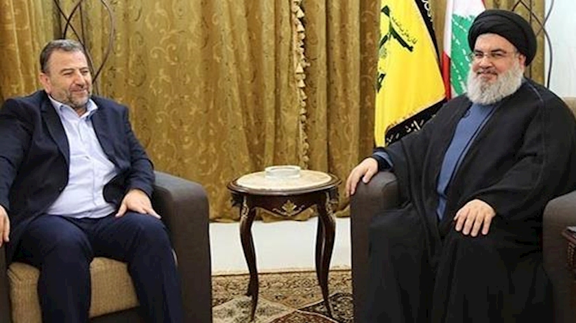 Iranpress: Hamas delegation meets, confers with Hezbollah