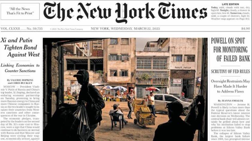 Iranpress: World Newspapers: Xi and Putin tighten bond against West