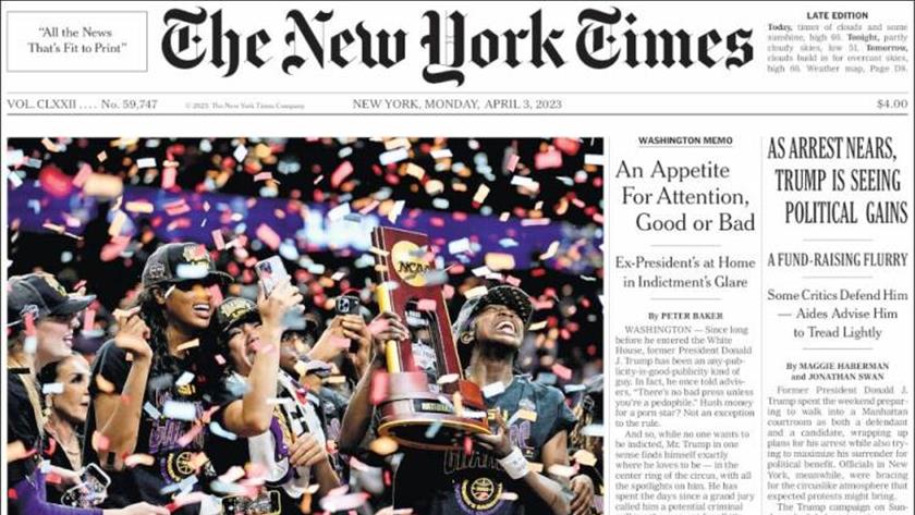 Iranpress: World Newspapers: As arrest nears, Trump is seeing political gains