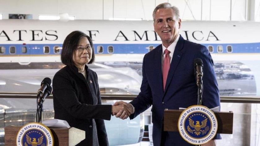 Iranpress: China condemns meeting between Taiwan leader and US House speaker