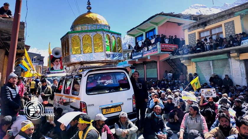 Iranpress: World Quds Day in Kargil, India