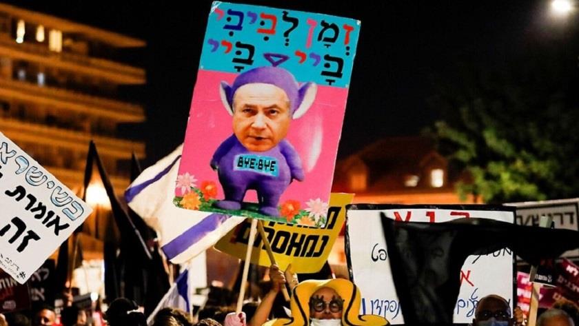 Iranpress: Massive demonstrations continue against Netanyahu in occupied Palestine