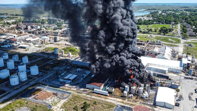 Iranpress: Fire reignites at US Georgia plant, prompting evacuation order
