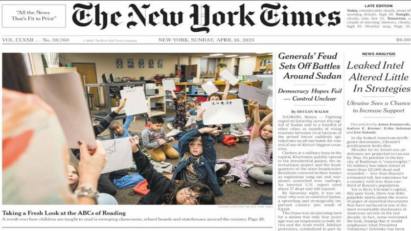 Iranpress: World Newspapers: Leaked intel altered little in strategies