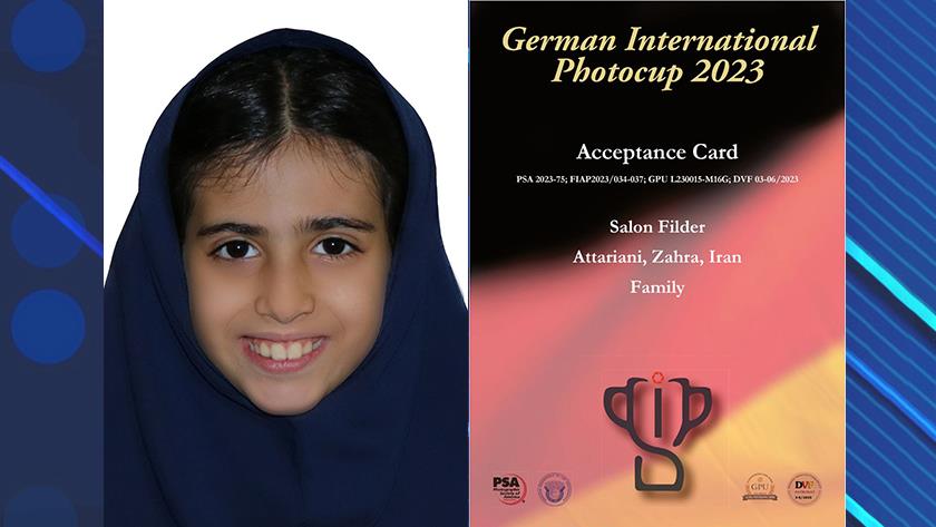 Iranpress: Iranian girl shines in Germany