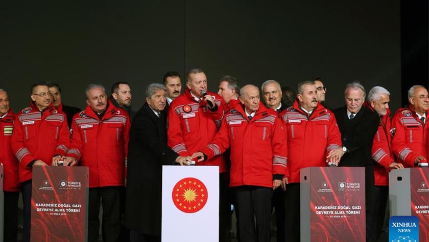 Iranpress: Türkiye starts delivery of natural gas from Black Sea field