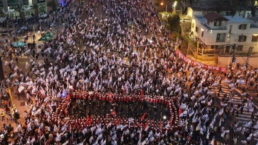 Iranpress: Massive demonstrations against Netanyahu continues