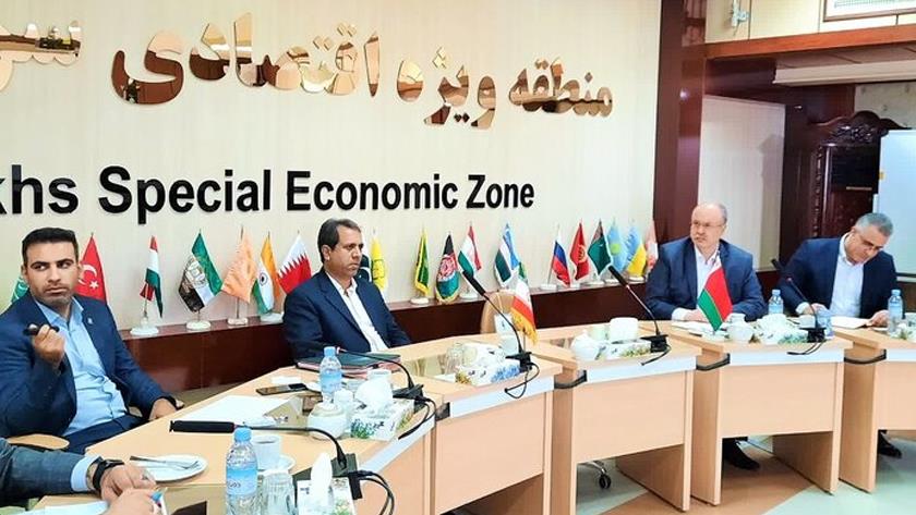 Iranpress: Ambassador of Belarus in Iran visits Sarakhs region
