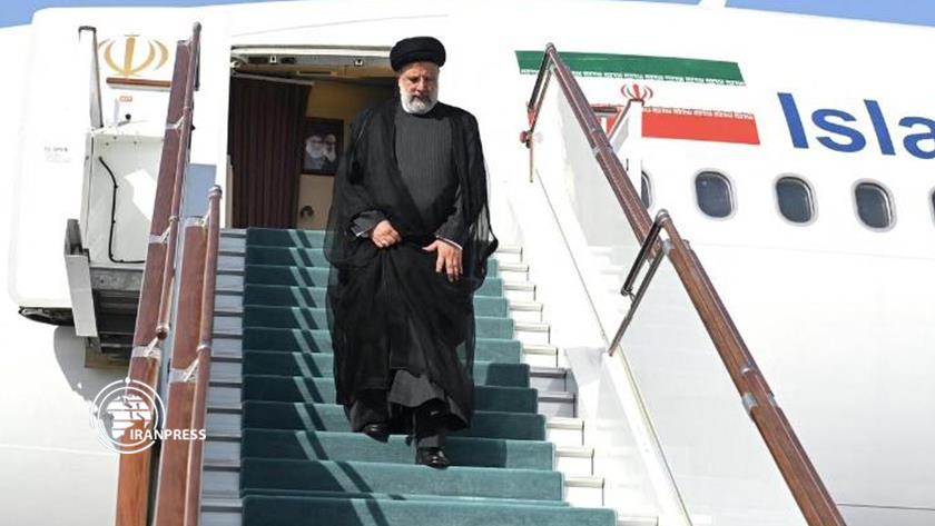Iranpress: President Raisi arrives in Damascus