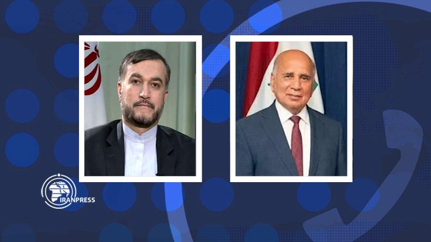 Iranpress: Iran, Iraq FMs review regional and international development