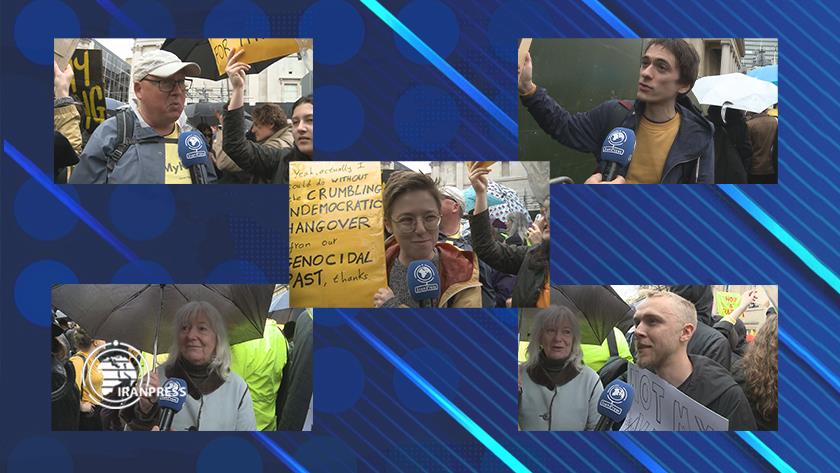 Iranpress: Mass anti-Monarchy demonstrations held in London