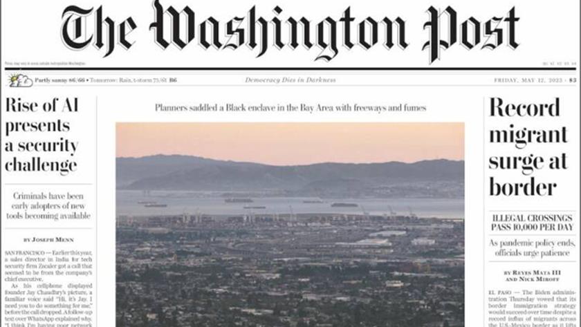 Iranpress: World Newspapers: Record migrants surged in border