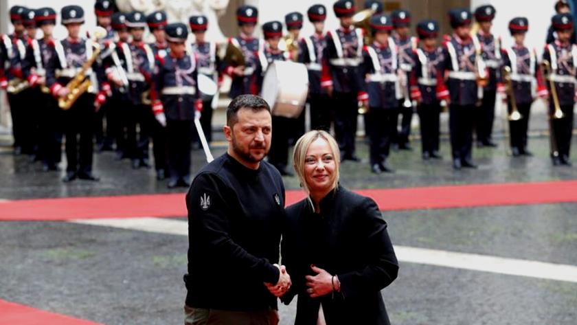 Iranpress: Italy confirms backing for Ukraine as Zelenskiy prepares to meet Pope