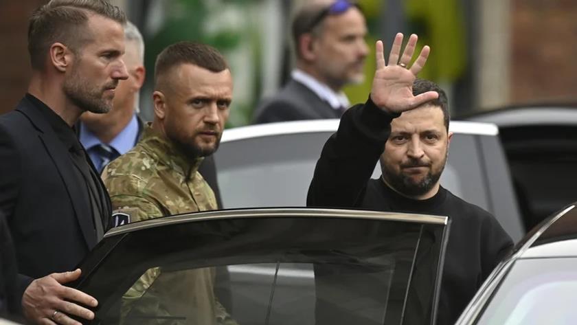 Iranpress: Zelensky arrives in UK for surprise meeting with Sunak