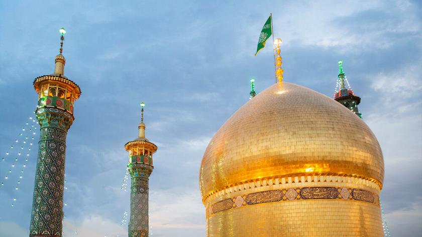 Iranpress: 10-Day celebration begins: Flag changing ceremony at Hazrat Masoumeh