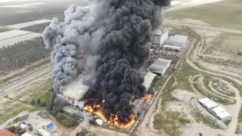 Iranpress: The largest Israeli settlements in West Bank burn in fire