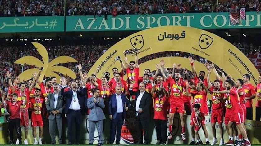 Iranpress: Persepolis crowned with 2022/23 Hazfi Cup title