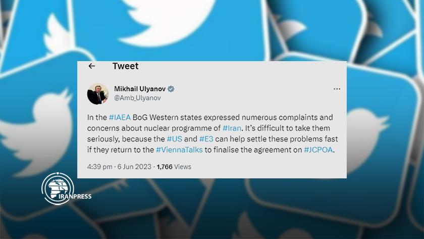 Iranpress: Russia accuses West of duplicity over Iran