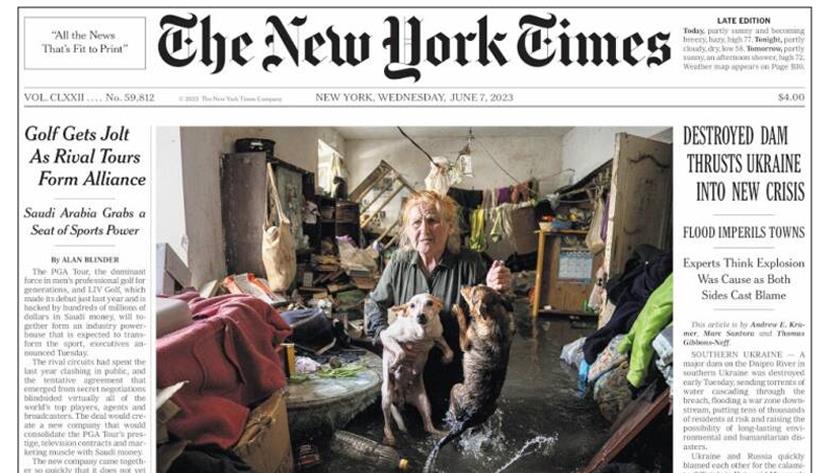 Iranpress: World newspapers: Destroyed dam thrusts Ukraine into new crisis