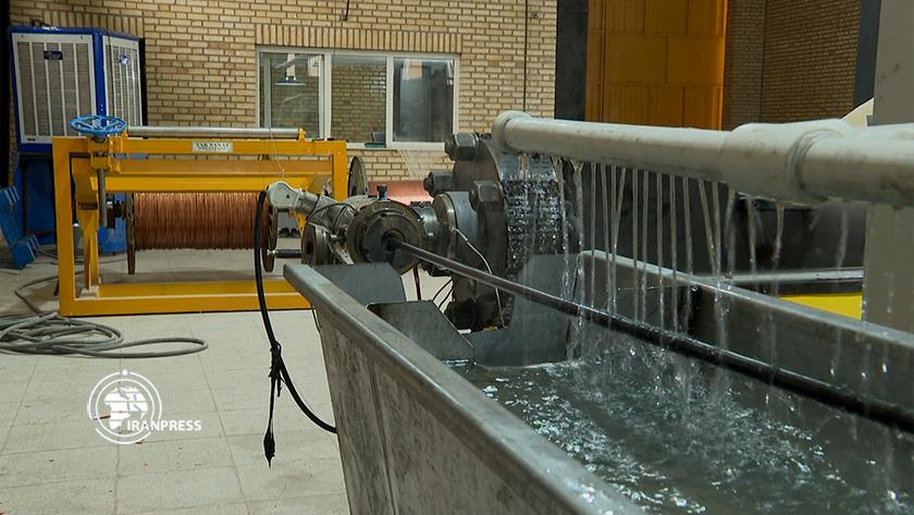 Iranpress: 1st Iranian knowledge-based factory produces qualified wire, cable