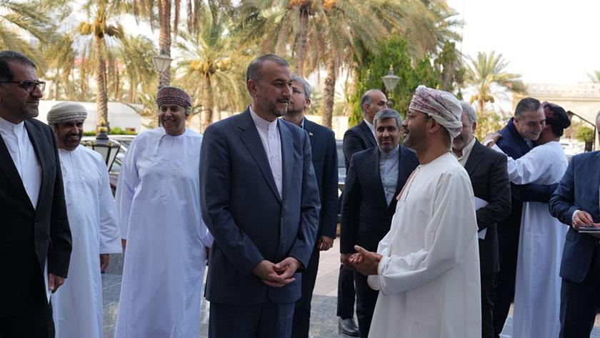 Iranpress: Amir-Abdollahian arrives in Muscat in regional tour