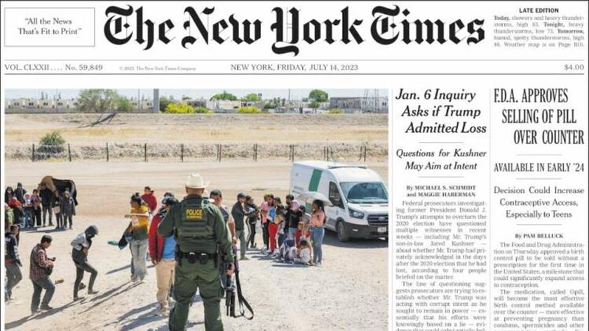 Iranpress: World Newspapers: Jan. 6 inquiry asks if Trump admitted loss
