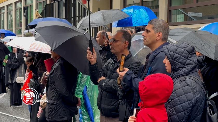 Iranpress: Muslims in London protest Swedish desecration of Holy Quran