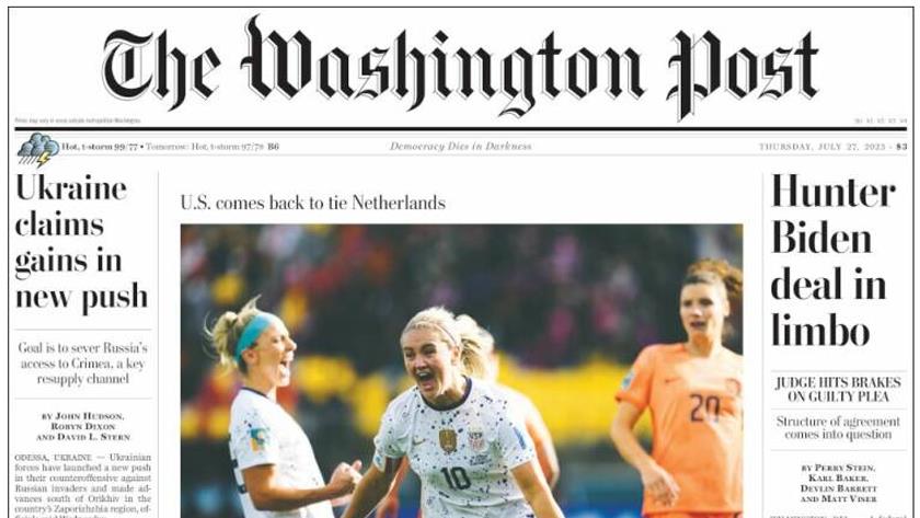 Iranpress: World newspapers: hunter Biden deal in limbo 