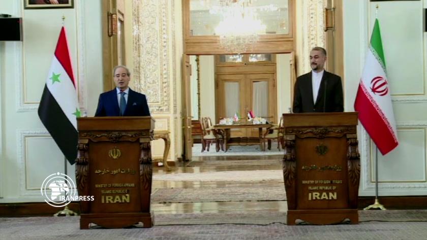 Iranpress: Amir-Abdollahian: Region not to be indifferent toward Zionist movements