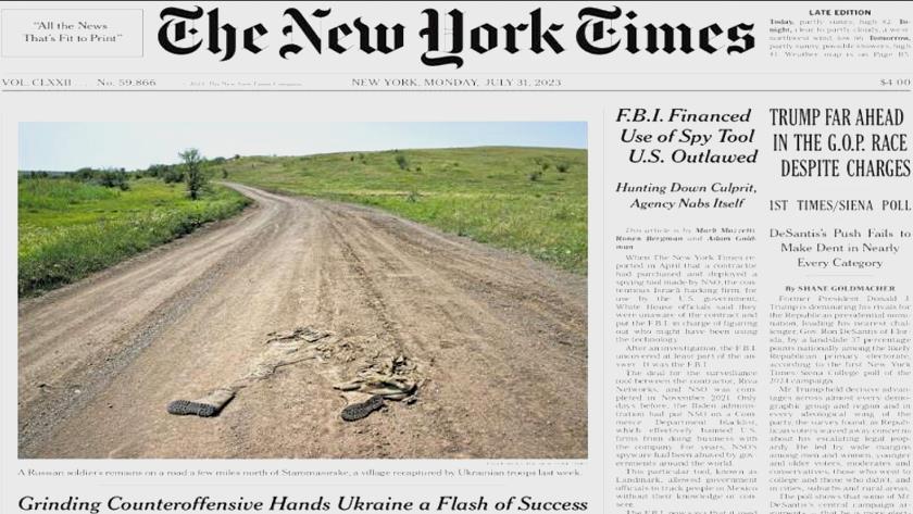 Iranpress: World Newspapers: Trump far ahead in the G.O.P race despite charges
