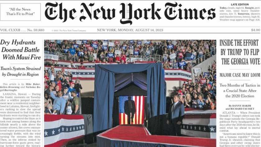 Iranpress: World newspapers: Inside the effort by Trump to flip the Georgia vote