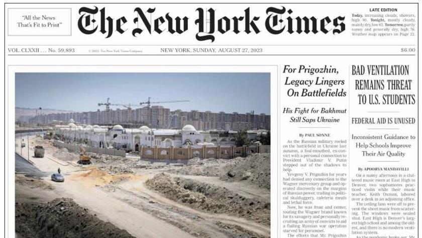 Iranpress: World Newspapers: For Prigozhin, legacy lingers on battlefields