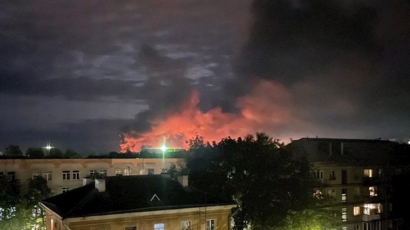 Iranpress: Airport in northwest Russia’s Pskov attacked by drones