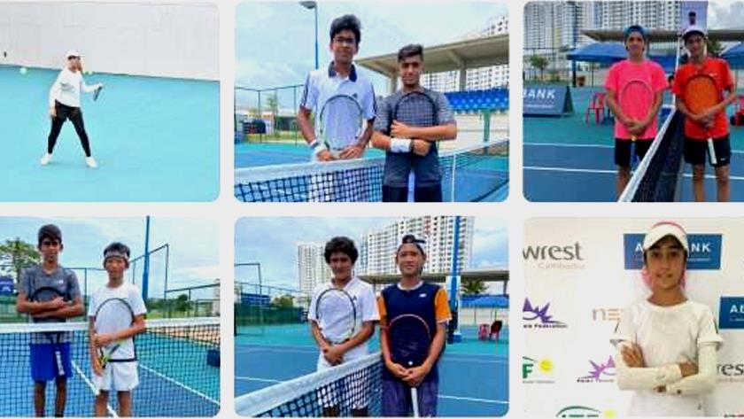 Iranpress: Iranian athletes shine on third day of ITF Asian 14U