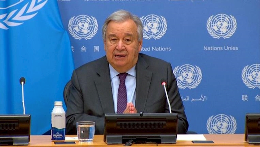 Iranpress: UN chief urges G20 leaders to send strong message on climate change