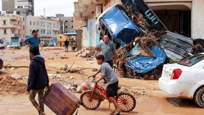 Iranpress: Nearly 300,000 children affected in Libya after Storm Daniel 